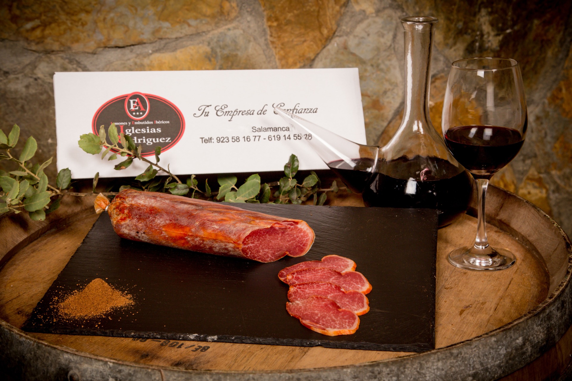 Caña de lomo Ibérico de Bellota 